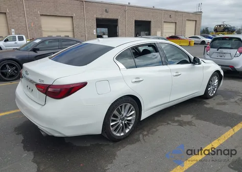 2019 Infiniti Q50 3.0T Luxe z USA, uszkodzony, nr VIN JN1EV7AP4KM518039